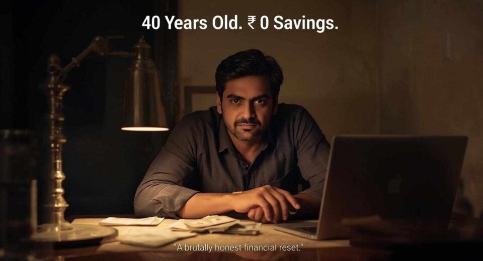 40 years old. ₹0 savings.