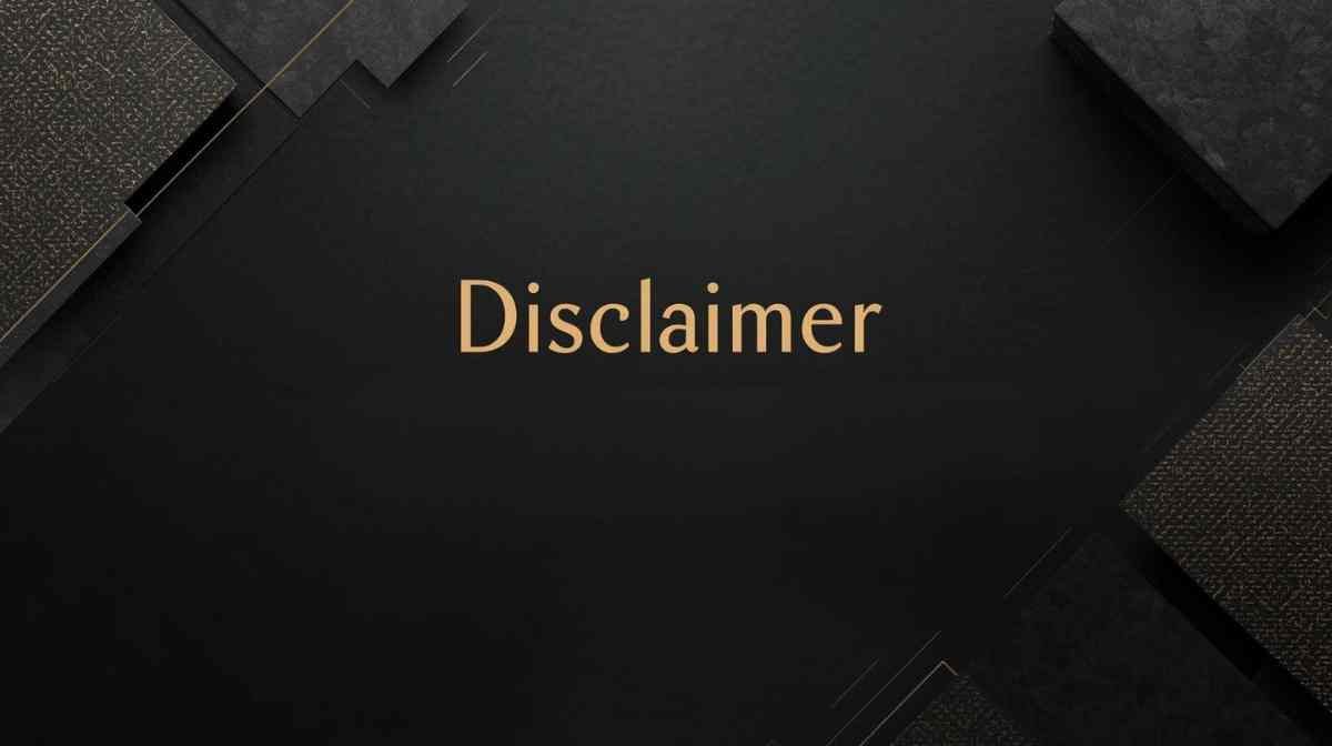 Disclaimer